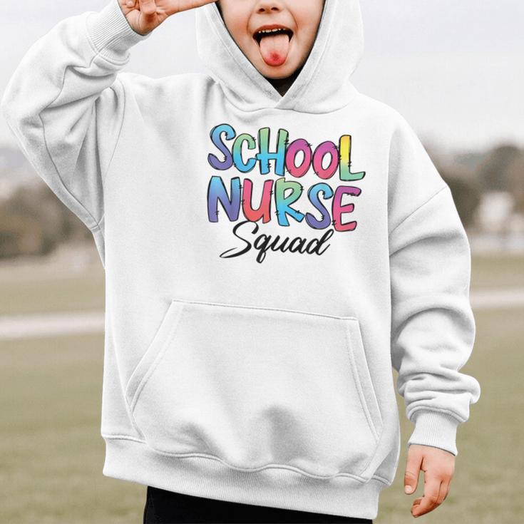 School Nurse Squad Tie Dye Back To School Appreciation Graphic Kid Hoodie School Nurse Squad Tie Dye Back To School Appreciation Graphic Kid Hoodie