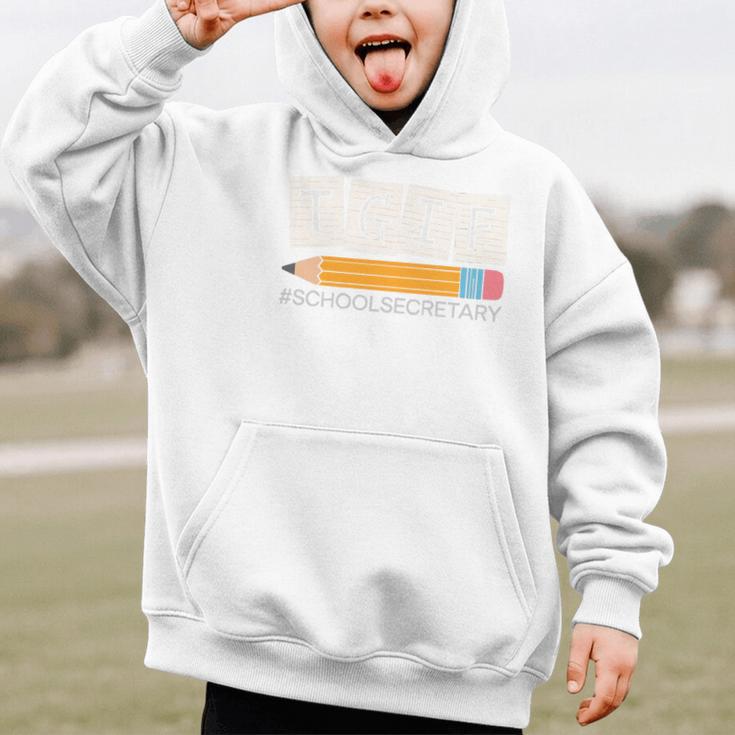School Secretary Back To School Assistant Job Profession Premium Tri-Blend Graphic Kid Hoodie