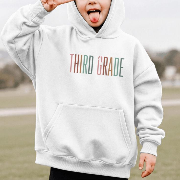Third Grade Oh Hey Retro Back To School 3rd Grade Performance Graphic Kid Hoodie Third Grade Oh Hey Retro Back To School 3rd Grade Performance Graphic Kid Hoodie