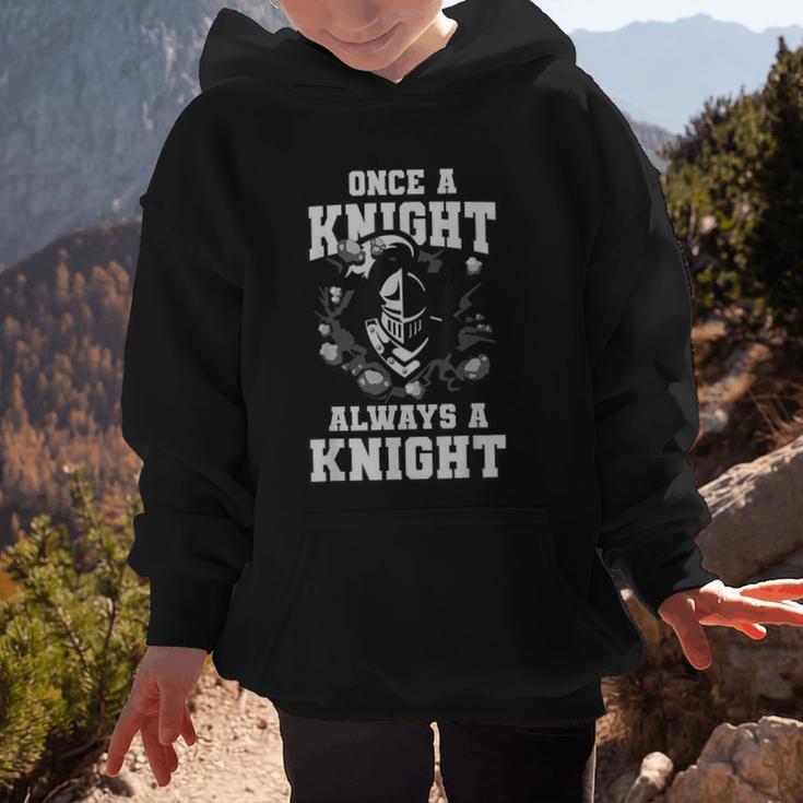 Always A Knight Back To School Spirit Graphic Kid Hoodie