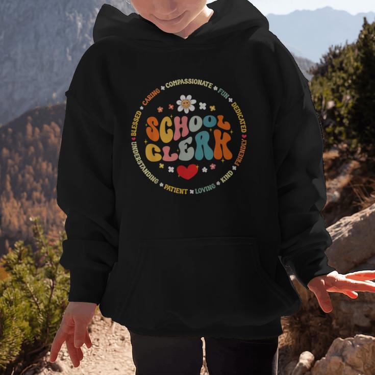 Attendance School Clerk Appreciation Week Back To School Graphic Kid Hoodie Attendance School Clerk Appreciation Week Back To School Graphic Kid Hoodie
