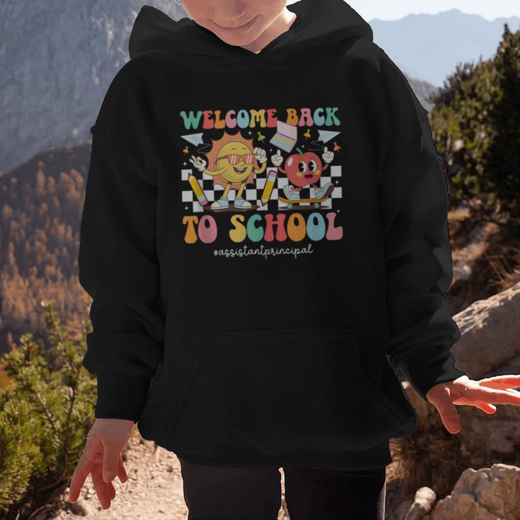 Back To School Assistant Principal First Day Of School Graphic Kid Hoodie Back To School Assistant Principal First Day Of School Graphic Kid Hoodie