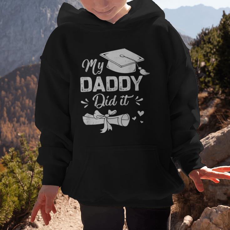 Back To School My Daddy Did It Graduation Proud Dad Graduated Small Graphic Kid Hoodie Back To School My Daddy Did It Graduation Proud Dad Graduated Small Graphic Kid Hoodie