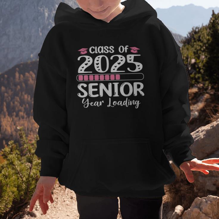 Class Of 2025 Senior Year Loading Back To School 2025 Graphic Kid Hoodie Class Of 2025 Senior Year Loading Back To School 2025 Graphic Kid Hoodie