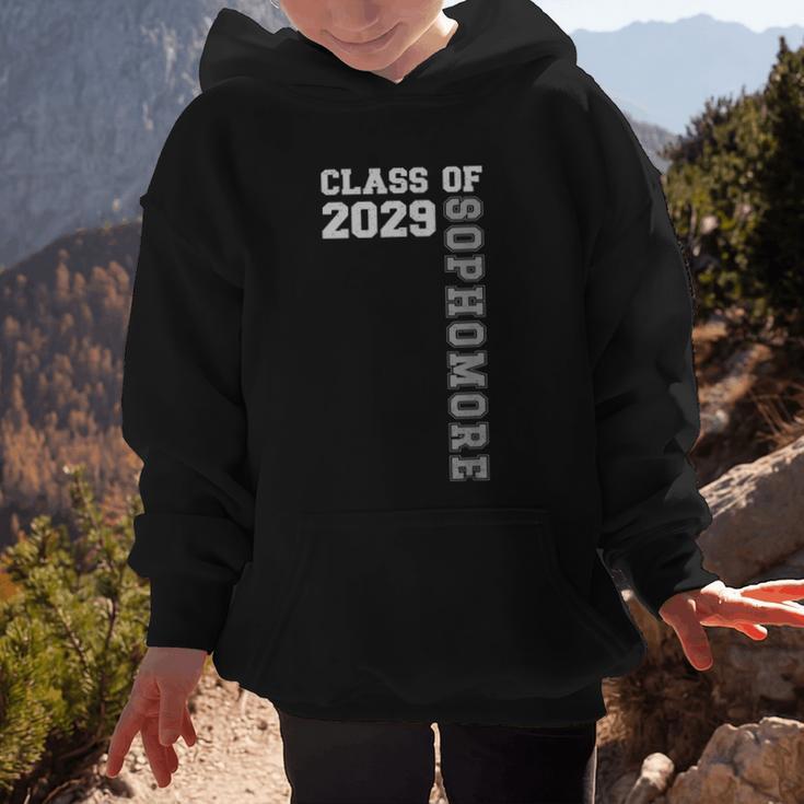 Class Of 2029 Sophomore 2029 Back To School Graphic Kid Hoodie Class Of 2029 Sophomore 2029 Back To School Graphic Kid Hoodie