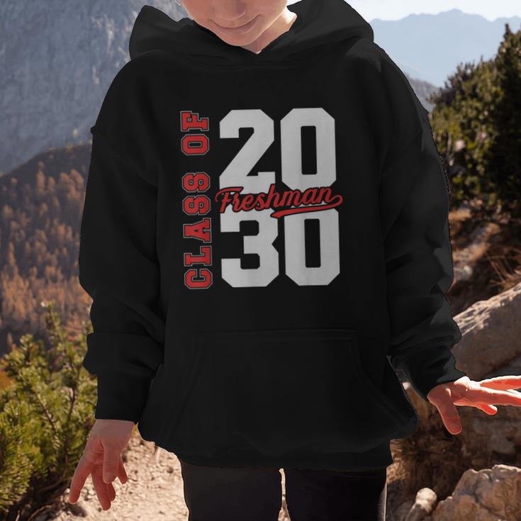 Class Of 2030 Freshman 2030 Back To School Graphic Kid Hoodie