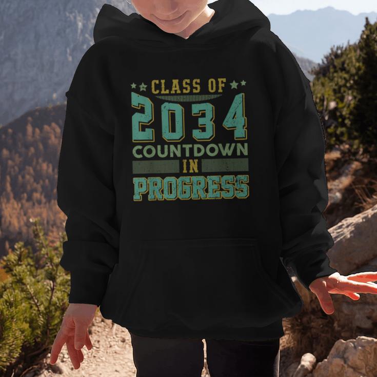 Class Of 2034 Countdown In Progress Fun Back To School Retro Graphic Kid Hoodie Class Of 2034 Countdown In Progress Fun Back To School Retro Graphic Kid Hoodie