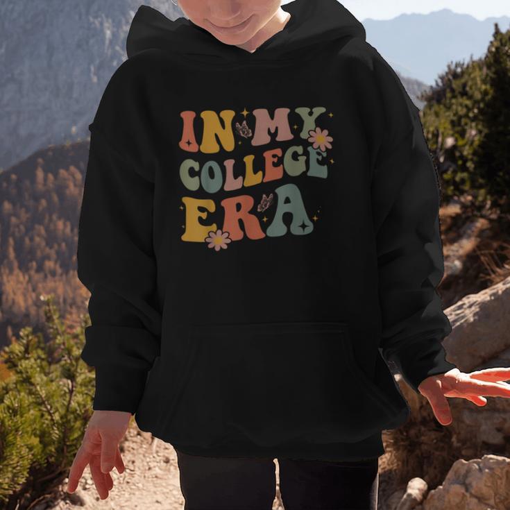 In My College Era First Day Of University Back To School Graphic Kid Hoodie In My College Era First Day Of University Back To School Graphic Kid Hoodie