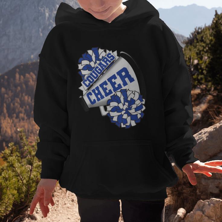 Cougars Cheer Back To School Cheerleading Spirit B Graphic Kid Hoodie Cougars Cheer Back To School Cheerleading Spirit B Graphic Kid Hoodie