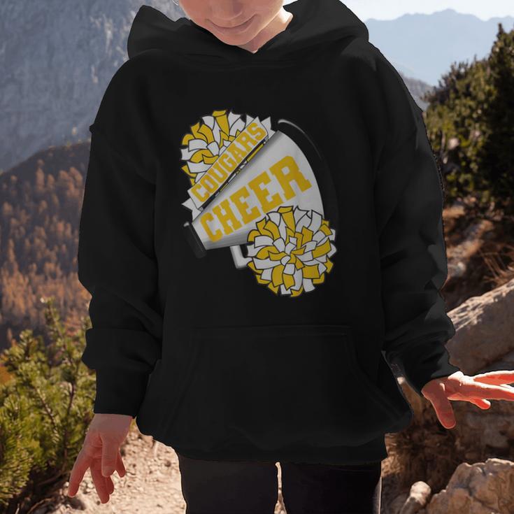 Cougars Cheer Back To School Cheerleading Spirit GY Graphic Kid Hoodie Cougars Cheer Back To School Cheerleading Spirit GY Graphic Kid Hoodie