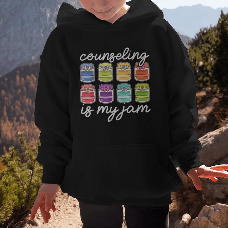Counseling Is My Jam School Counselor Back To School Graphic Kid Hoodie Counseling Is My Jam School Counselor Back To School Graphic Kid Hoodie