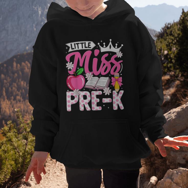Cute Back To School Pre-K First Day Of School Pre-K Girls Graphic Kid Hoodie Cute Back To School Pre-K First Day Of School Pre-K Girls Graphic Kid Hoodie