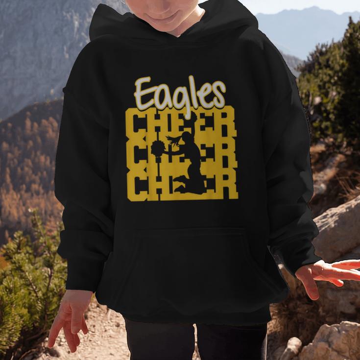 Eagles Cheer Back To School Cheerleading Spirit GY Graphic Kid Hoodie Eagles Cheer Back To School Cheerleading Spirit GY Graphic Kid Hoodie