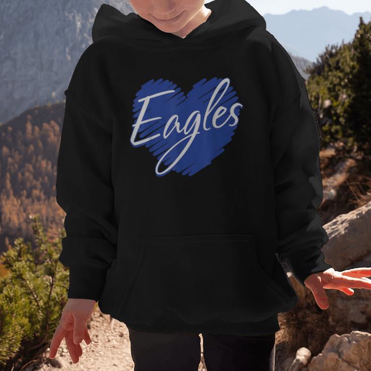 Eagles Heart Back To School Spirit B Graphic Kid Hoodie Eagles Heart Back To School Spirit B Graphic Kid Hoodie