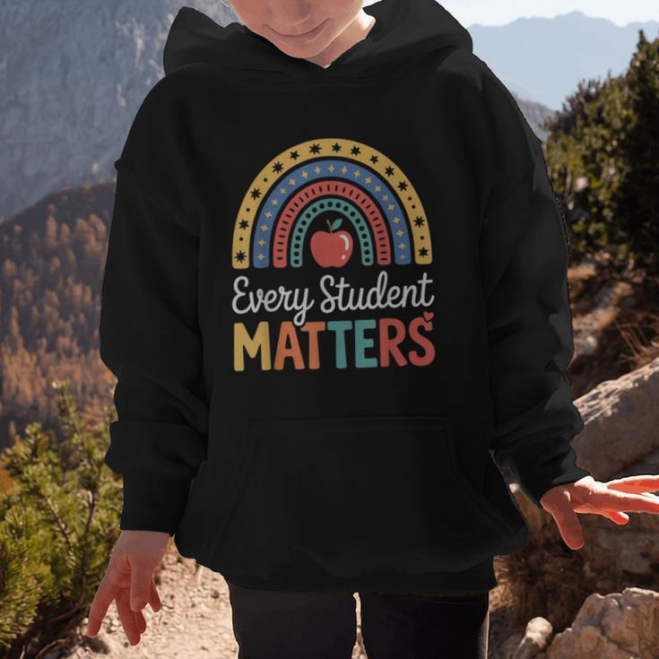 Every Student Matters Paraprofessional Back To School Graphic Kid Hoodie Every Student Matters Paraprofessional Back To School Graphic Kid Hoodie
