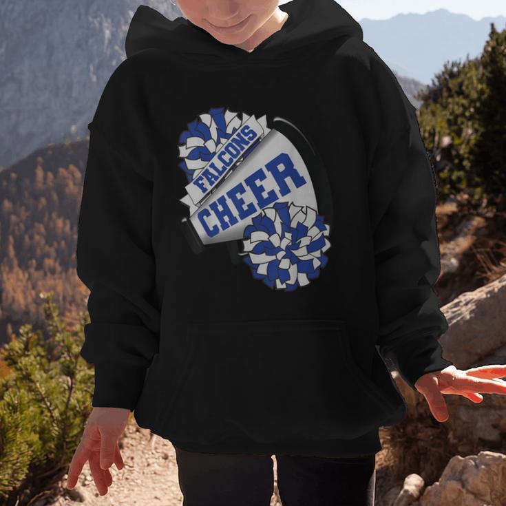Falcons Cheer Back To School Cheerleading Spirit B Graphic Kid Hoodie Falcons Cheer Back To School Cheerleading Spirit B Graphic Kid Hoodie
