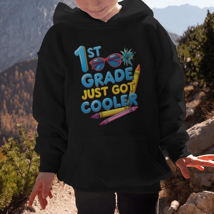 First Day Of First Grade Shirt Boys Girls Back To School Graphic Kid Hoodie First Day Of First Grade Shirt Boys Girls Back To School Graphic Kid Hoodie