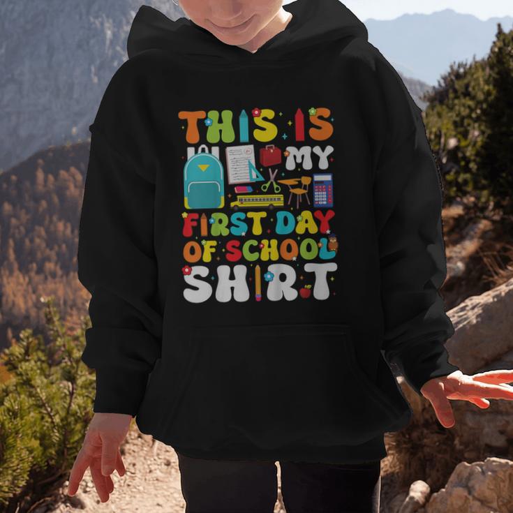 First Day Of School Shirt Boys Girls Back To School Graphic Kid Hoodie First Day Of School Shirt Boys Girls Back To School Graphic Kid Hoodie