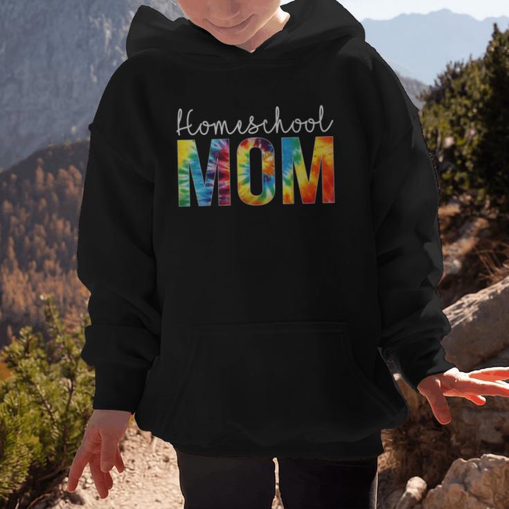 Homeschool Mom Tie Dye Back To School Day For Women For Work Graphic Kid Hoodie Homeschool Mom Tie Dye Back To School Day For Women For Work Graphic Kid Hoodie