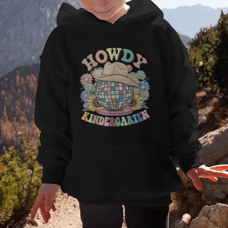 Howdy Kindergarten Cowgirl Country Western Back To School Graphic Kid Hoodie Howdy Kindergarten Cowgirl Country Western Back To School Graphic Kid Hoodie