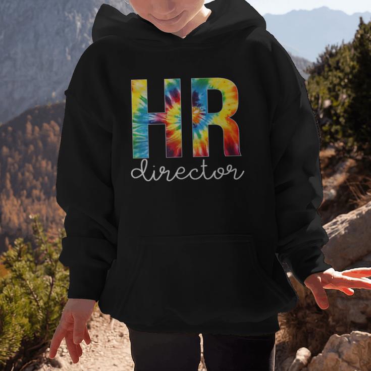 HR Director For Work Tie Dye Back To School Appreciation Day Graphic Kid Hoodie HR Director For Work Tie Dye Back To School Appreciation Day Graphic Kid Hoodie