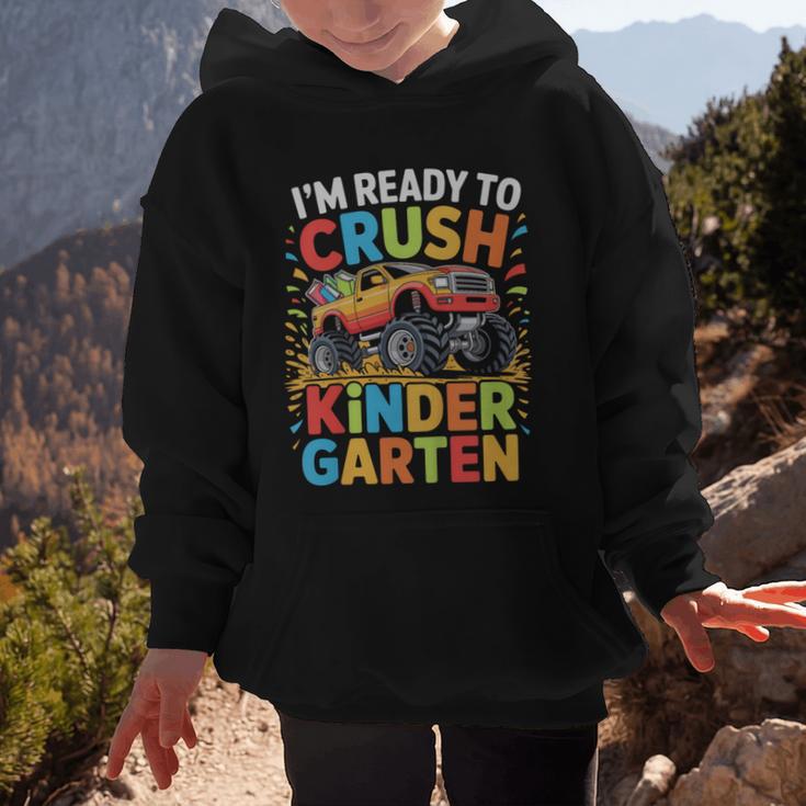 Kids I'm Ready To Crush Kindergarten Shirt Back To School Boy Graphic Kid Hoodie Kids I'm Ready To Crush Kindergarten Shirt Back To School Boy Graphic Kid Hoodie