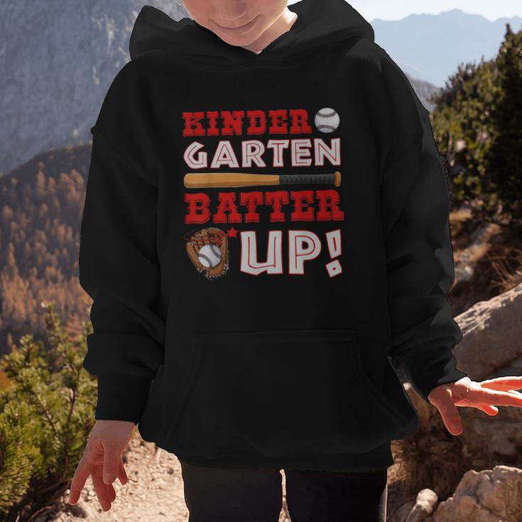 Kindergarten Batter Up Back To School Baseball Player Boys Graphic Kid Hoodie Kindergarten Batter Up Back To School Baseball Player Boys Graphic Kid Hoodie