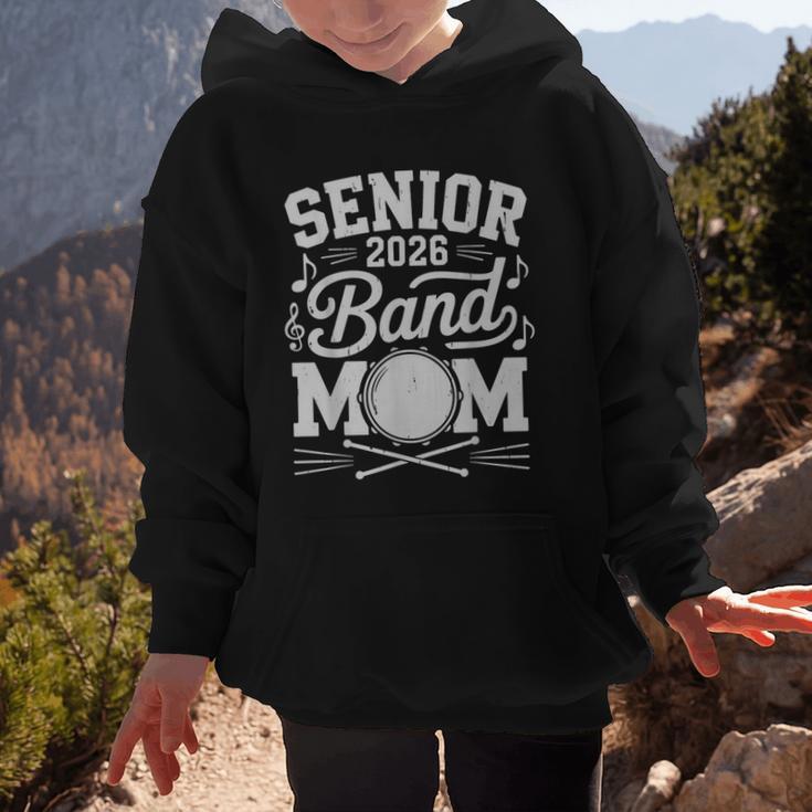 My Last First Day Senior 2026 Band Mom Back To School Retro Graphic Kid Hoodie