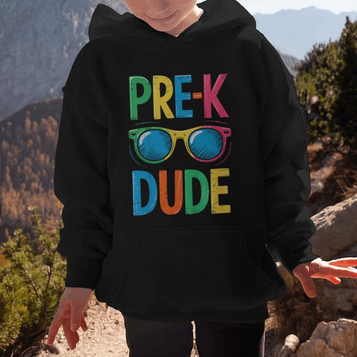 Pre-K Dude Shirt Back To School First Day Of Preschool Boy Graphic Kid Hoodie