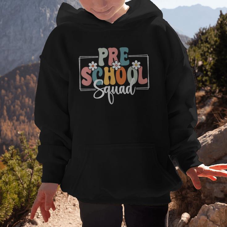 Preschool Squad Back To School Preschool Crew Graphic Kid Hoodie