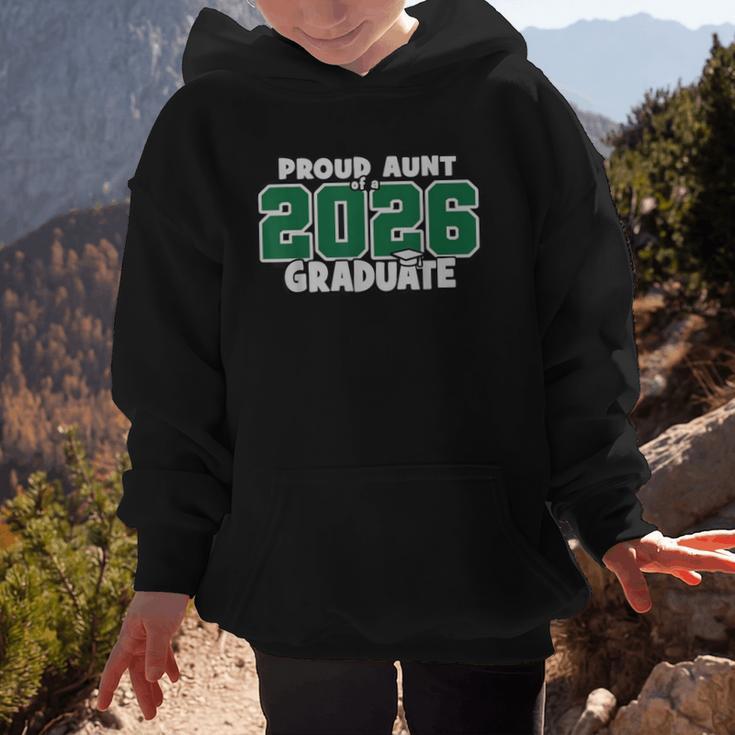 Proud Aunt Of 2026 Graduate Matching Back To School G Graphic Kid Hoodie
