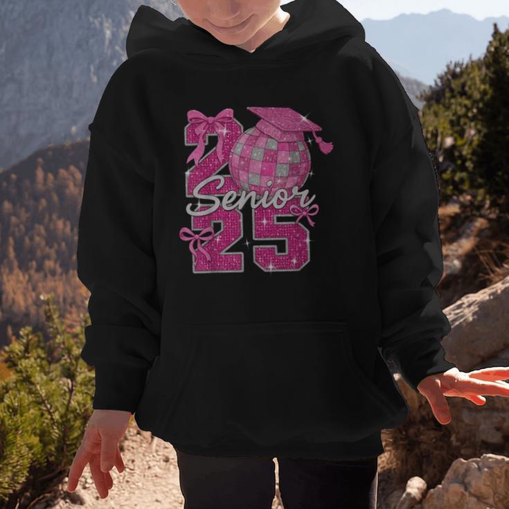Senior 2025 Class Of 2025 Bows Back To School 2025 Graphic Kid Hoodie Senior 2025 Class Of 2025 Bows Back To School 2025 Graphic Kid Hoodie