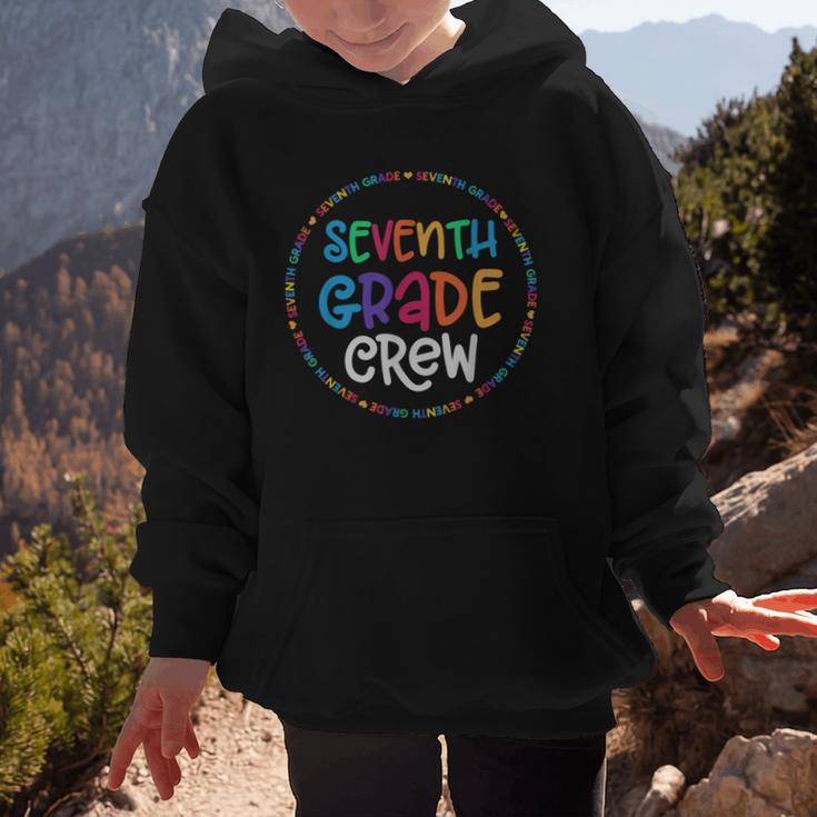 Seventh Grade Crew Back To School Matching Tee For 7th Grade Graphic Kid Hoodie Seventh Grade Crew Back To School Matching Tee For 7th Grade Graphic Kid Hoodie