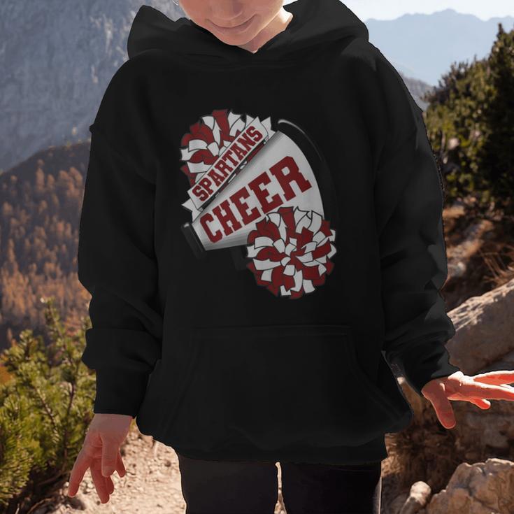Spartans Cheer Back To School Cheerleading Spirit M Graphic Kid Hoodie
