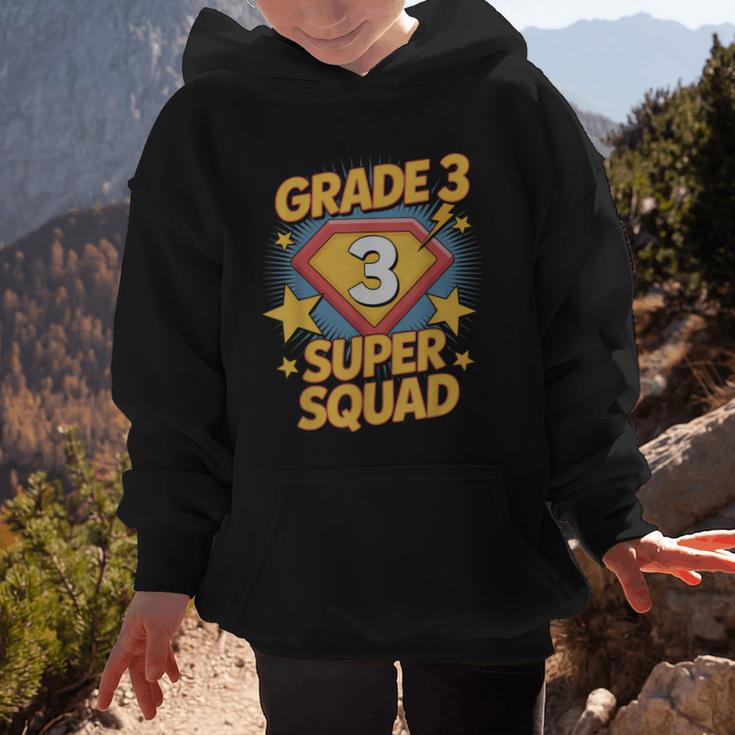 Third Grade Superhero Squad 3rd Year Kids Back To School Graphic Kid Hoodie Third Grade Superhero Squad 3rd Year Kids Back To School Graphic Kid Hoodie