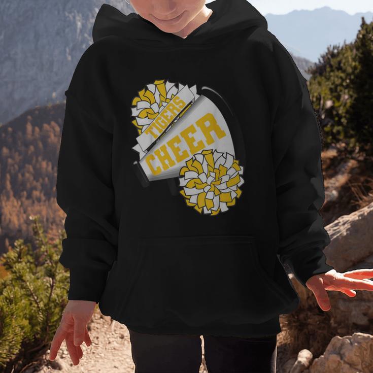 Tigers Cheer Back To School Cheerleading Spirit GY Graphic Kid Hoodie Tigers Cheer Back To School Cheerleading Spirit GY Graphic Kid Hoodie