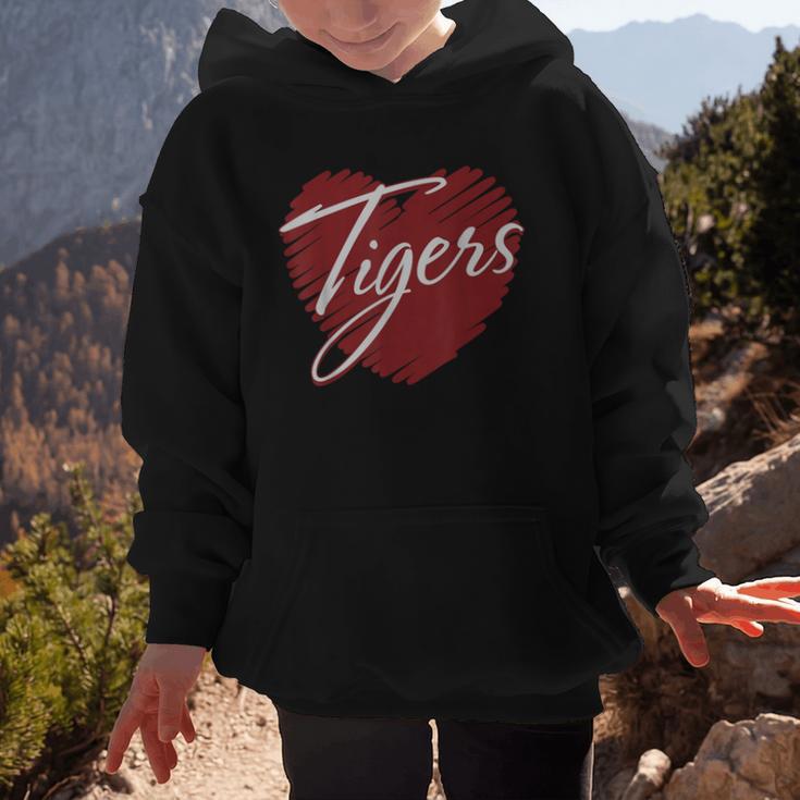 Tigers Heart Back To School Spirit M Graphic Kid Hoodie Tigers Heart Back To School Spirit M Graphic Kid Hoodie