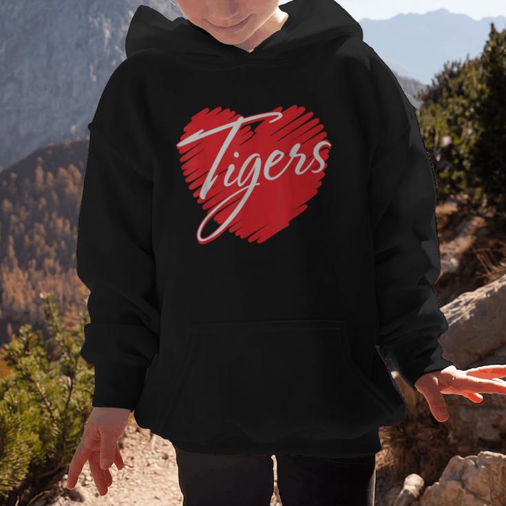 Tigers Heart Back To School Spirit R Graphic Kid Hoodie Tigers Heart Back To School Spirit R Graphic Kid Hoodie