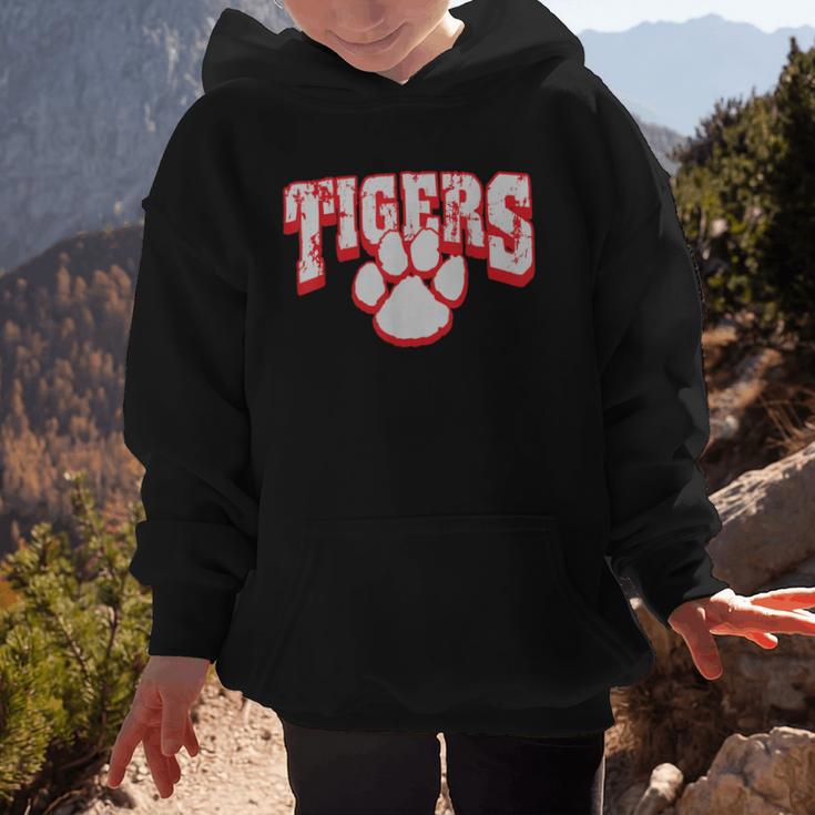 Tigers School Spirit Back To School R Graphic Kid Hoodie