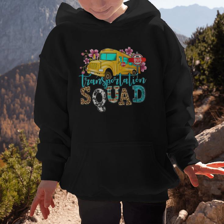 Transportation Squad Bus Driver School Bus Back To School Graphic Kid Hoodie