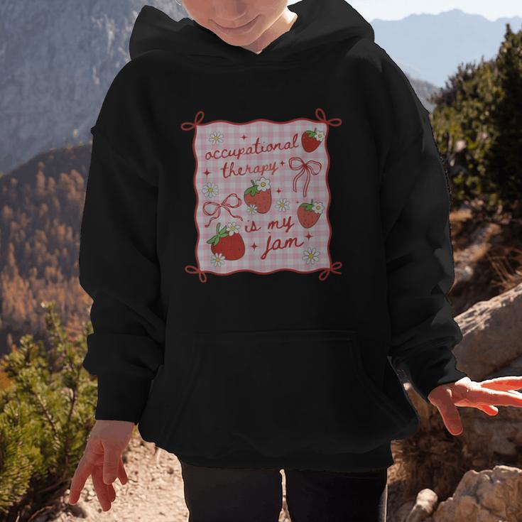 Women Occupational Therapy Cute Strawberry OT Back To School Graphic Kid Hoodie Women Occupational Therapy Cute Strawberry OT Back To School Graphic Kid Hoodie
