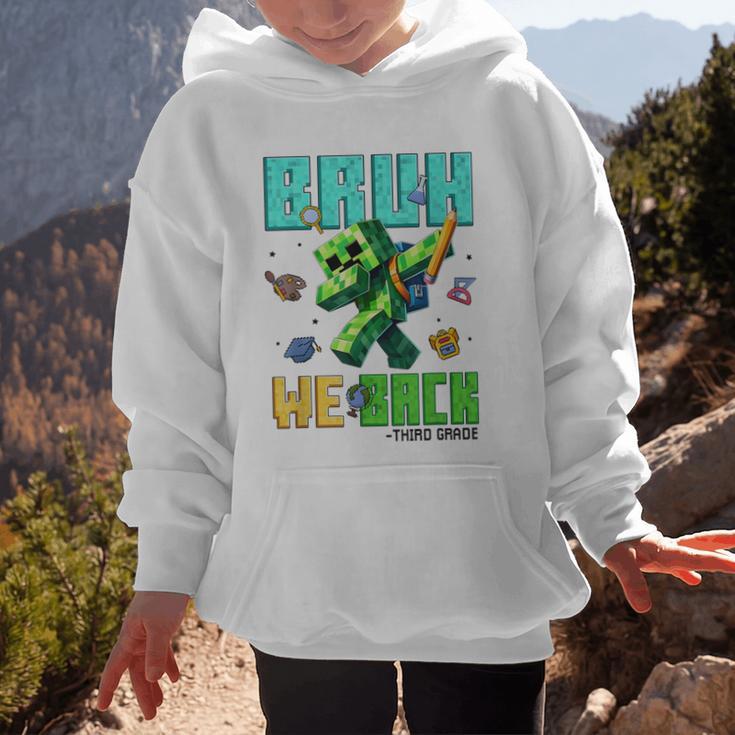 Bruh We Back 3rd Grade Back To School Gamer Dabbing Boy Kids Graphic Kid Hoodie Bruh We Back 3rd Grade Back To School Gamer Dabbing Boy Kids Graphic Kid Hoodie