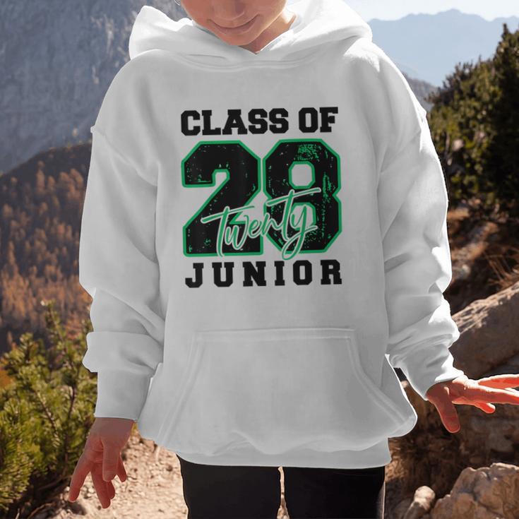 Class Of 2028 Junior High School Back To School 11th Grade Graphic Kid Hoodie Class Of 2028 Junior High School Back To School 11th Grade Graphic Kid Hoodie