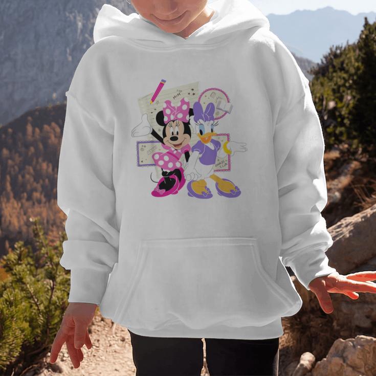 Disney Minnie & Daisy Back To School Best Friends BFFs Graphic Kid Hoodie Disney Minnie & Daisy Back To School Best Friends BFFs Graphic Kid Hoodie