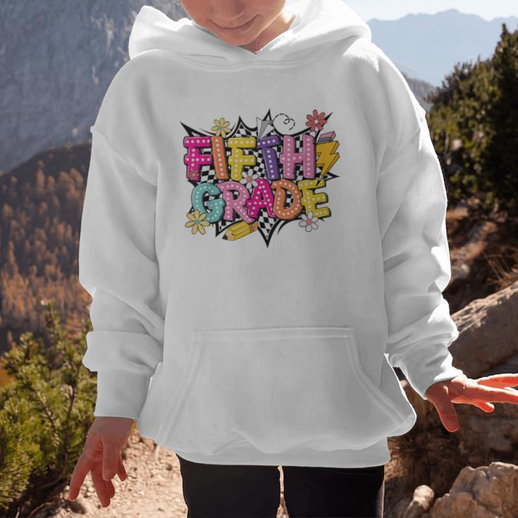 First Day Of School Fifth Grade Back To School Kids Graphic Kid Hoodie First Day Of School Fifth Grade Back To School Kids Graphic Kid Hoodie