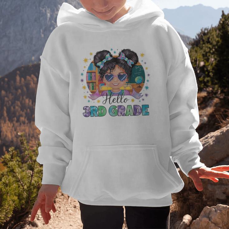 Hello 3rd Grade Girl Back To School Kids Boys Girls Graphic Kid Hoodie Hello 3rd Grade Girl Back To School Kids Boys Girls Graphic Kid Hoodie