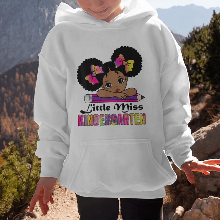 Little Miss Kindergarten Afro Puff Girl Back To School Graphic Kid Hoodie Little Miss Kindergarten Afro Puff Girl Back To School Graphic Kid Hoodie