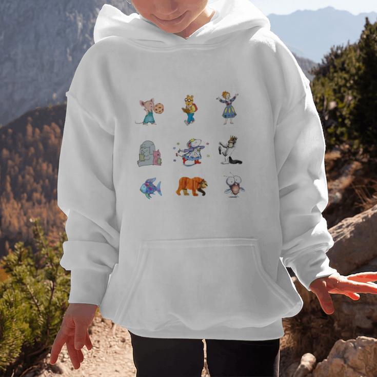 Read Book Characters I Can Do Hard Things Back To School Graphic Kid Hoodie Read Book Characters I Can Do Hard Things Back To School Graphic Kid Hoodie