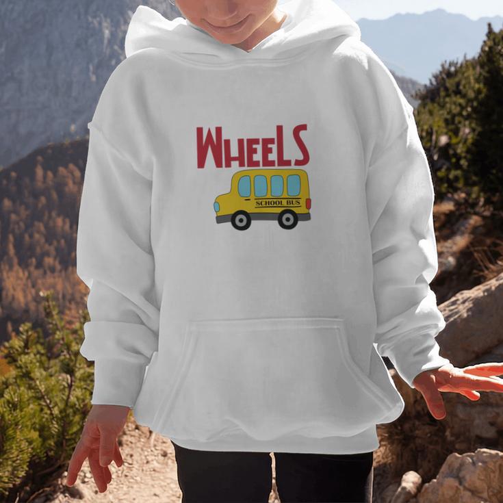 Wheels On The Bus Kids Back To School Graphic Kid Hoodie Wheels On The Bus Kids Back To School Graphic Kid Hoodie