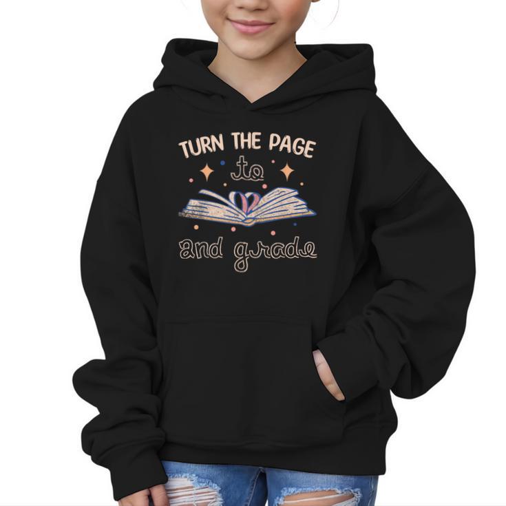 2nd Grade Book Lover Book Nerd Back To School Graphic Kid Hoodie
